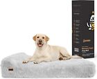 New ListingJumbo Orthopedic Dog Bed - 7-inch Thick Memory Foam Pet Bed with Pillow