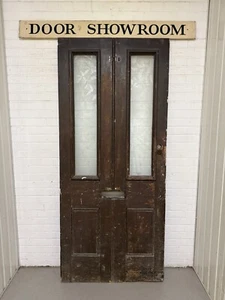 Reclaimed Victorian Edwardian Wooden Panel Door 2230 Or 2210mm x 980 Or 975mm - Picture 1 of 24