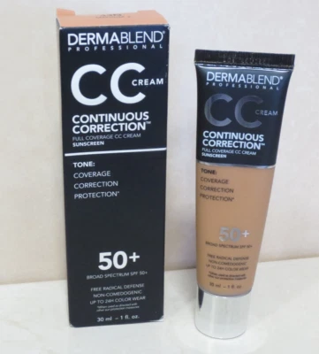 DERMABLEND CC CREAM CONTINUOUS FULL COVERAGE CC CREAM SPF 50+ 42N MEDIUM 3 1 OZ - Image 1 of 4