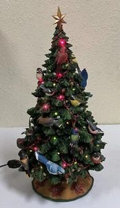 Danbury Mint Birdwatchers 17" Lighted Christmas Tree w/Box Birds READ - Picture 1 of 13