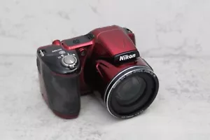 Nikon Coolpix L830 Red 16MP Digital Camera w/34x Zoom TESTED WORKING - Picture 1 of 22