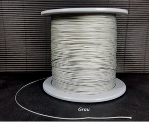 Spannschnur Schnur für Plissee Rollo jalousien 0,8 mm Grau 50 m Cosiflor - Bild 1 von 1