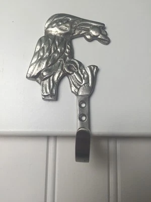 *3 Pack* Satin Nickel Decorative Toucan Bird Hooks - Image 1 of 4