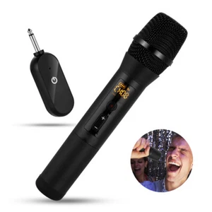 Juego de receptores de micrófono inalámbrico altavoz de micrófono de mano para iglesia de karaoke - Imagen 1 de 5