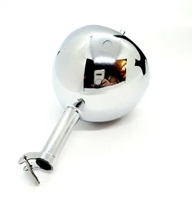 MCM Runde Kugel Vintage Flaschenausgießer 60er Jahre Edelstahl - Bild 1 von 7