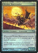 MTG - Shadowmoor - Wicker Warcrawler - Foil - NM