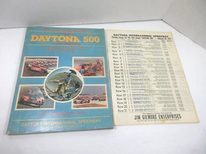 vintage Nascar 1977 Daytona 500 Speedway car racing souvenir program - Picture 1 of 7