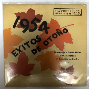 1954 EXITOS DE OTOÑO, FEAT. LUIS ARCARAZ, 1954 MEXICAN 7¨ EP PS, JAZZ / BOLERO - Picture 1 of 4
