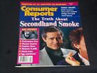 1995 JANUARY CONSUMER REPORTS MAGAZINE - SECOND HAND SMOKE COVER - O 14931