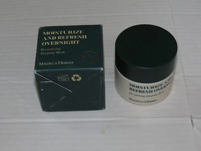 Máscara revitalizante para dormir t3 MADECA DERMA 2,82 OZ 80 g caja abierta Foto 1 de 2