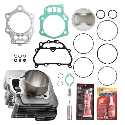 Kit de reconstrucción de extremo superior cilindro pistón para 05-11 Honda TRX500 TRX 500 Foreman Foto 1 de 4