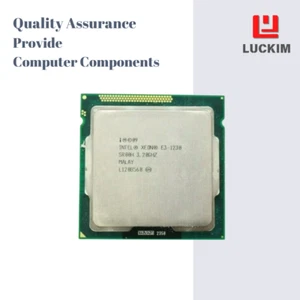 Intel Xeon E3-1230 CPU - Socket LGA 1155 4 Cores 8 Threads 3.2GHz 8MB L3 Cache 8 - Picture 1 of 7