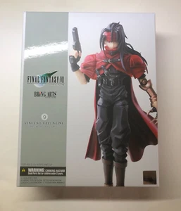 Final Fantasy VII Bring Arts Vincent Valentine Square Enix Action Figure New - Picture 1 of 20