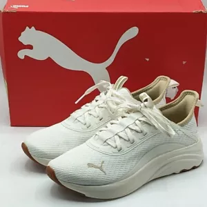 Scarpa da corsa donna PUMA "Sophia EVO" Softride (bianco caldo-mandorla tostata) NUOVA - Foto 1 di 19