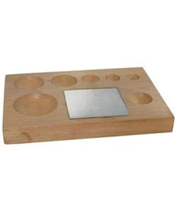 SEVEN ROUND GROOVE SHAPING BLOCK with STEEL BLOCK - Picture 1 of 1