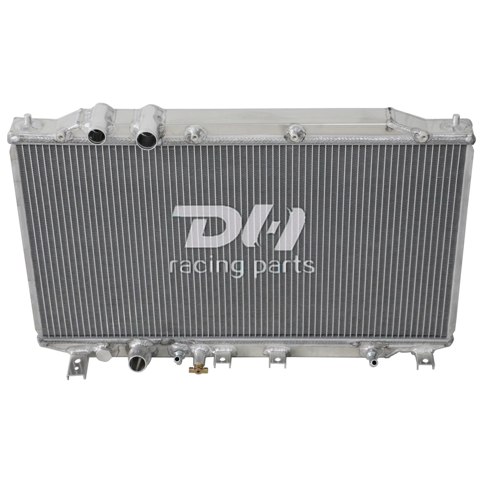 Radiador de aluminio de 2 filas para Honda Civic 2006-2011 2006-2010 Acura CSX 1,8/2,0 L Foto 1 de 4