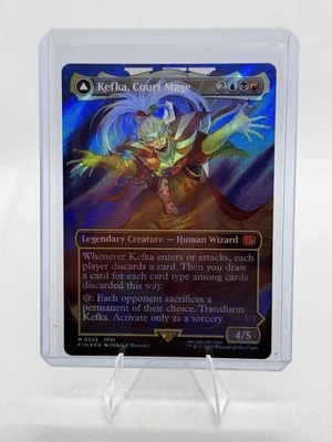 Kefka, Court Mage (0543) (Borderless) (Surge Foil) Final Fantasy Foil - Image 1 of 2