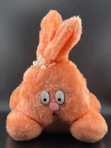 Peluche de conejo rosa Rushton Company de colección orejas largas flor - Imagen 1 de 12