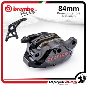 Brembo Racing CNC P4 34 84mm black Supersport rear brake caliper+bracket Yamaha - Foto 1 di 5