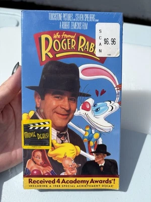 Who Framed Roger Rabbit (VHS, 1997) Steven Spielberg Robert Zemeckis NEW Sealed - Image 1 of 4
