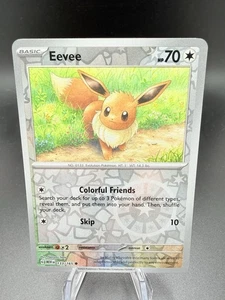 Pokemon TCG - Reverse Holo Eevee 133/165 - Inglés 151 2023 - Imagen 1 de 2