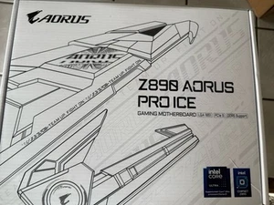 GIGABYTE Z890 AORUS PRO ICE Ultra Core (Series 2) LGA 1851, ATX, DDR5, 5x M.2 - Picture 1 of 2