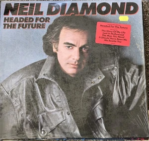 Neil Dimond - Headed for the Future - 1986 Columbia Records - In Cellophane - Picture 1 of 2