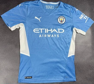 Manchester City 2021/2022 Player Issue Fußball Trikot Soccer Jersey Gr. M - Bild 1 von 4