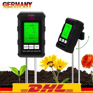 Bodentester Messgerät 6 in 1 PH Wert Bodenmessgerät Pflanzen Feuchtigkeitsmesser - Bild 1 von 16
