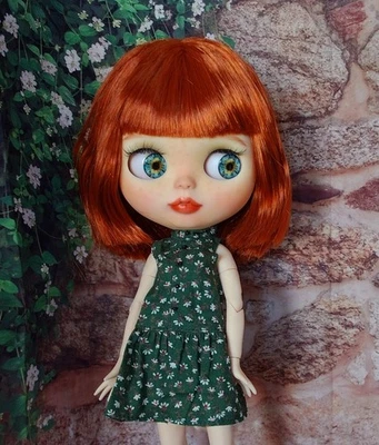 Boneca Blythe personalizada cabelo laranja boneca Blythe por Daniela Mar - Imagem 1 de 4