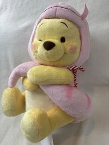 Disney Winnie The Pooh 2025 Snake Year Pink Plush Doll Stuffed Toy Japan Limited - Picture 1 of 12