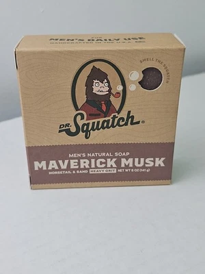 Dr. Squatch Maverick Musk Natural Soap  5oz. BRAND NEW (A) - Image 1 of 4