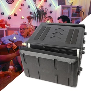 Rack Case 6U Rack Case 15in Depth Shock Mount Racks w/Microphone Compartments - Picture 1 of 9