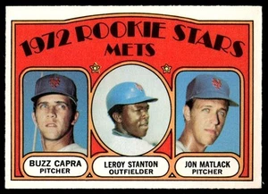 1972 O-Pee-Chee Capra/Leroy Stanton/Jon Matlack Rookie #141 - Picture 1 of 2