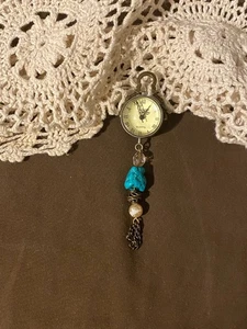 Ciondolo Orologio Ingrandimento Cupola Steampunk Sci Fi Bronzo - Foto 1 di 6