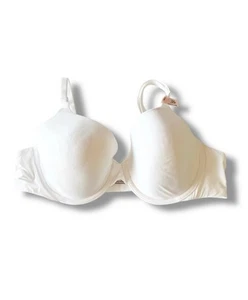 Victoria's Secret White Wired 38B T-Shirt Lightly Lined Full Coverage Bra NWT - Picture 1 of 10