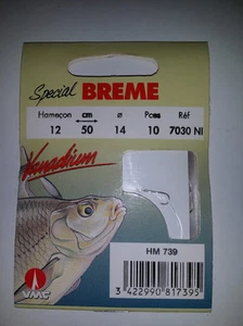 VMC HM 494 SPECIAL BREME 7030 NI , ami hooks legati,pcs.10/blister - Imagen 1 de 1