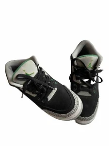 Nike Air Jordan 3 Retro OG Verde Pino Zapatos Juveniles 5Y 398614-030 Usados en Excelente Condición - Imagen 1 de 6