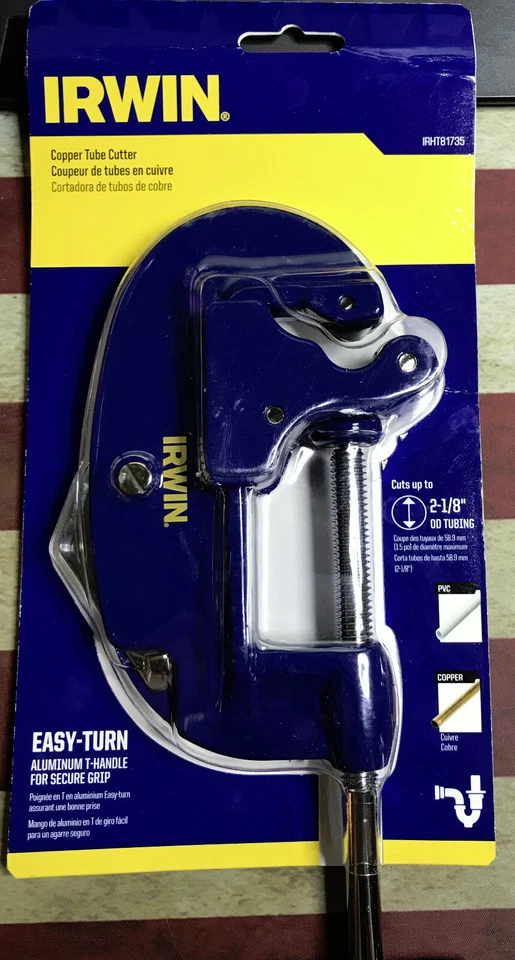 IRWIN 2.125-in IRHT81735 Multipurpose Pipe Cutter Cuts up to 2-1/8-in OD - Image 1 of 1