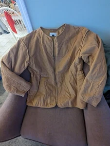 Universal Thread Gold Corduroy Jacket Size Large - Picture 1 of 6