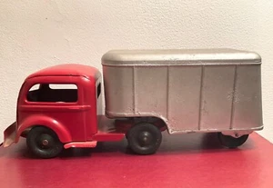 KINGSBURY KEENE NH USA Pressed steel windup COE Delivery Semi Trailer 13" 1940 - Picture 1 of 11