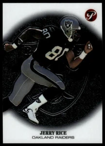 Jerry Rice Topps Pristine #41 2002 - Imagen 1 de 2