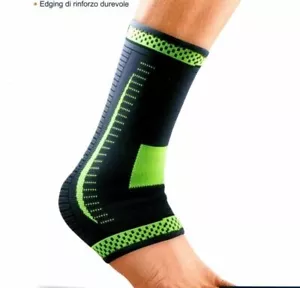FASCIA ELASTICA PER CAVIGLIA ELASTICIZZATA DISTORSIONI CONTUSIONE TRAUMI SPORT - Foto 1 di 1