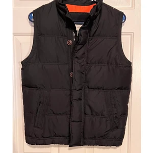 Abercrombie Boy's Black Kempshall Jacket Size XL 65% Feather 35% Down - Picture 1 of 3