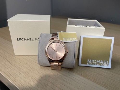 Orologio da donna MICHAEL KORS Slim Runway MK3197 oro rosa MK Watch