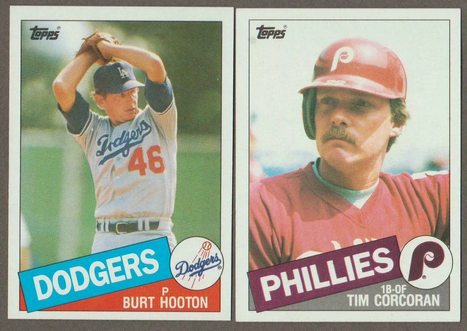 BUY 1, GET 1 FREE 1985 TOPPS BASEBALL YOU PICK #201 - #400 NMMT  ** FREE SHIP ** - Image 1 of 1