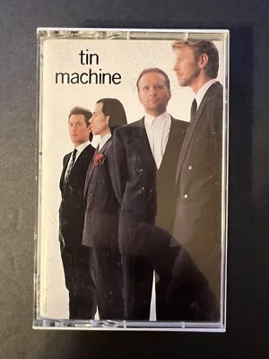 TIN MACHINE - Self-Titled with David Bowie Cassette Tape 1989 EMI E4-91990 - Image 1 of 4