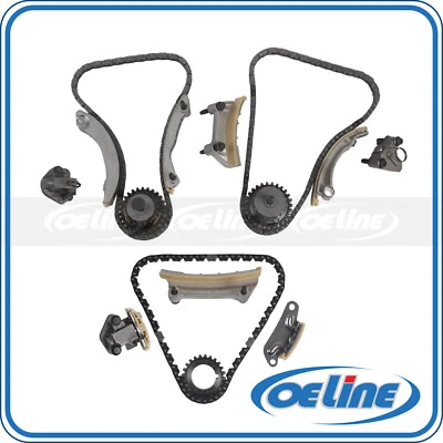 Timing Chain Kit for 04-06 Cadillac CTS SRX Saturn Aura Suzuki XL-7 Saab 9-3 - Image 1 of 4