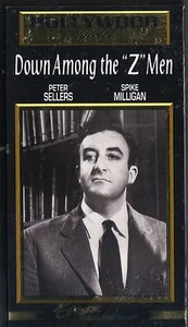 DOWN AMONG THE "Z" MEN~1952 RARE MINT VHS~PETER SELLERS CAROLE CARR - Picture 1 of 2