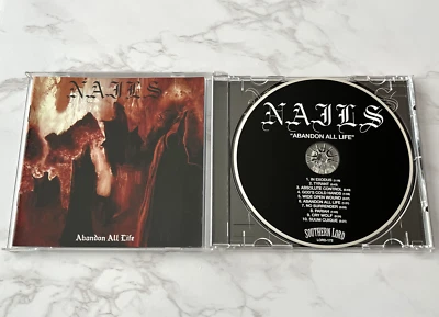 Nails Abandon All Life CD ORIGINAL 2014 Southern Lord LORD 172 Pariah RARE! OOP! Foto 1 de 4